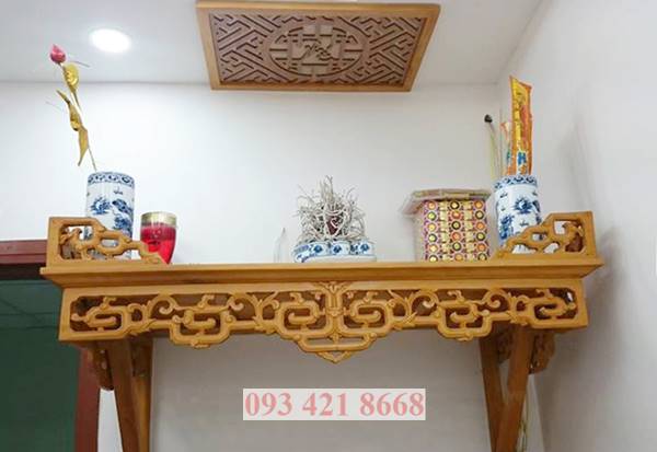 Những mẫu bàn thờ gỗ mít đẹp của Đồ thờ Sơn Đồng-5